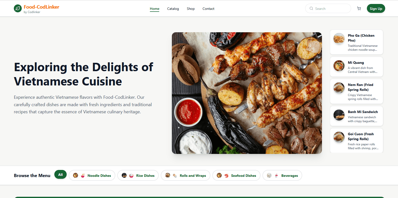 Design Restaurant Website and Online Ordering System by CodLinker Design Restaurant Website and Online Ordering System by CodLinker